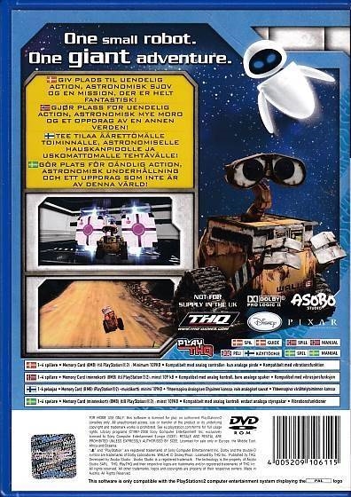 WALL-E - PS2 (B Grade) (Genbrug)